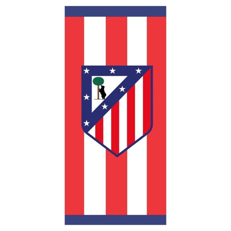 TOALLA PLAYA MICRO NW1381 70X140 ATLETICO DE MADRID