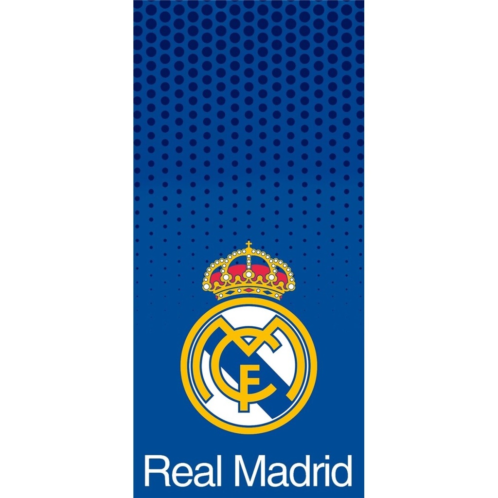 TOALLA PLAYA ALGODON NW1398 75X150 REAL MADRID