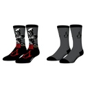 PACK 2 CALCETINES HOMBRE ASC NAOE+UNI2 FREEGUN