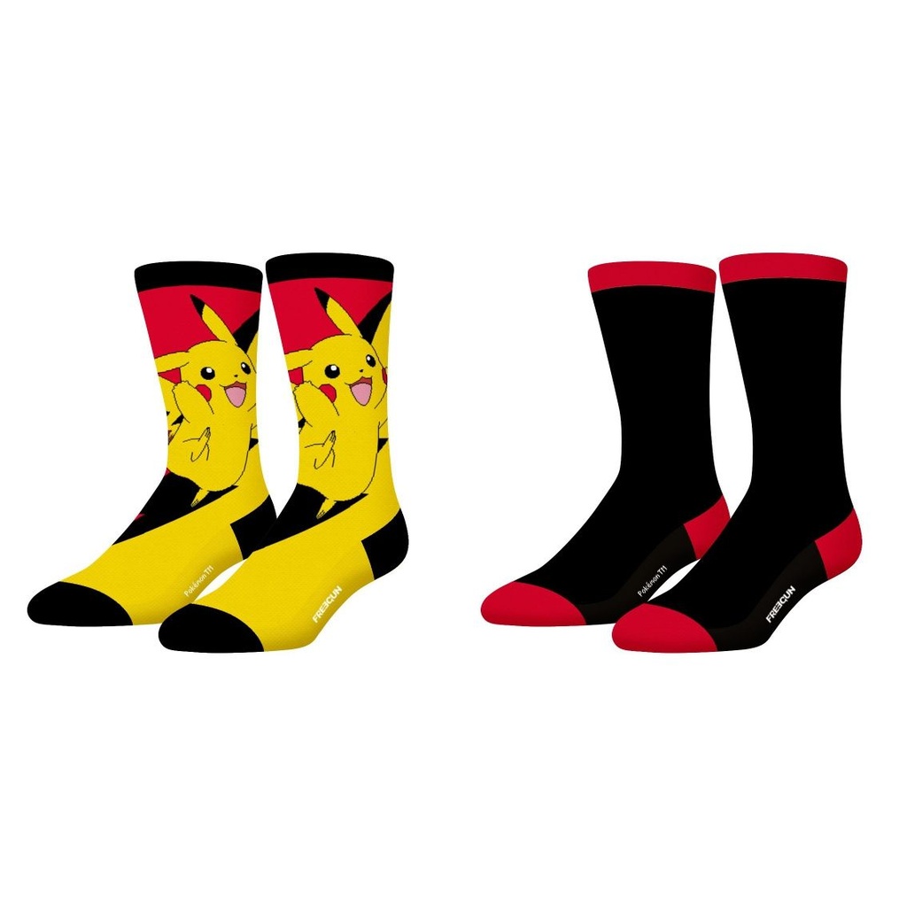 PACK 2 CALCETINES HOMBRE ALGODÓN POKEMON 200N LOT F FREEGUN