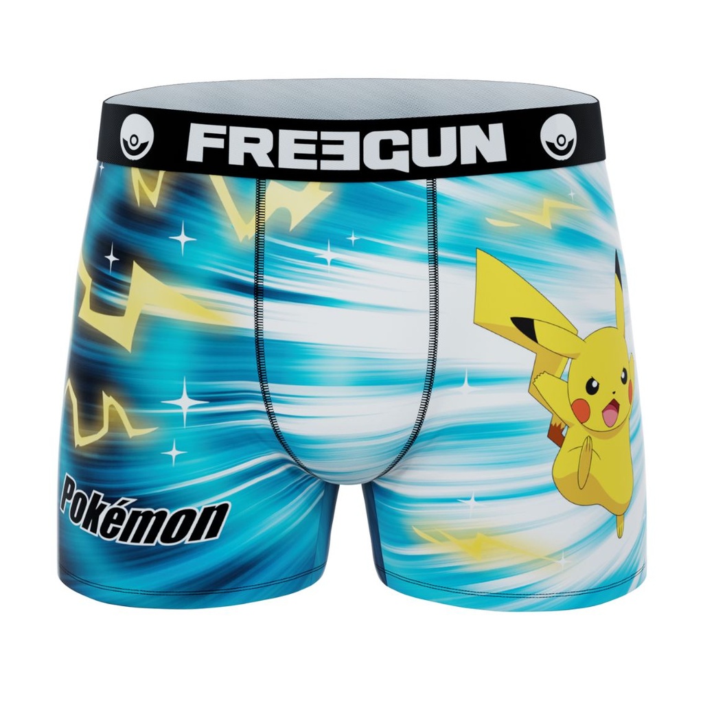 BOXER HOMBRE MICROFIBRA POKEMON FG PIKACHU FREEGUN