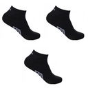 PACK 3 CALCETINES CORTOS MUJER TCX3 NEGRO UMBRO