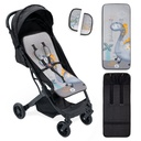 COLCHONETA DINO PALMERA GRIS INTERBABY