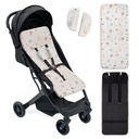 COLCHONETA MODELO SAFARI BEIGE INTERBABY