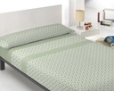 JUEGO DE SABANAS MICRO DOMI VERDE INNOVA HOME