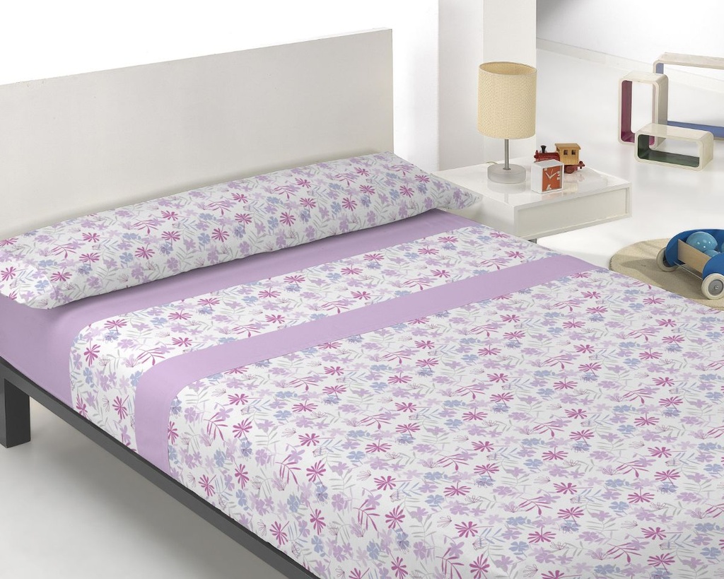 JUEGO DE SABANAS MICRO GAELA LAVANDA INNOVA HOME