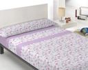 JUEGO DE SABANAS MICRO GAELA LAVANDA INNOVA HOME