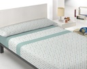 JUEGO DE SABANAS MICRO SAYEM VERDE INNOVA HOME
