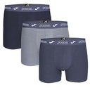 BOXER HOMBRE PACK 3 JS3616B MAR/IND/PL JOMA