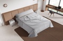 JUEGO DE SABANAS TELA Q75 BEIGE MORA
