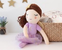 PELUCHE HADA 40CM 4334 MORADO KIOKIDS