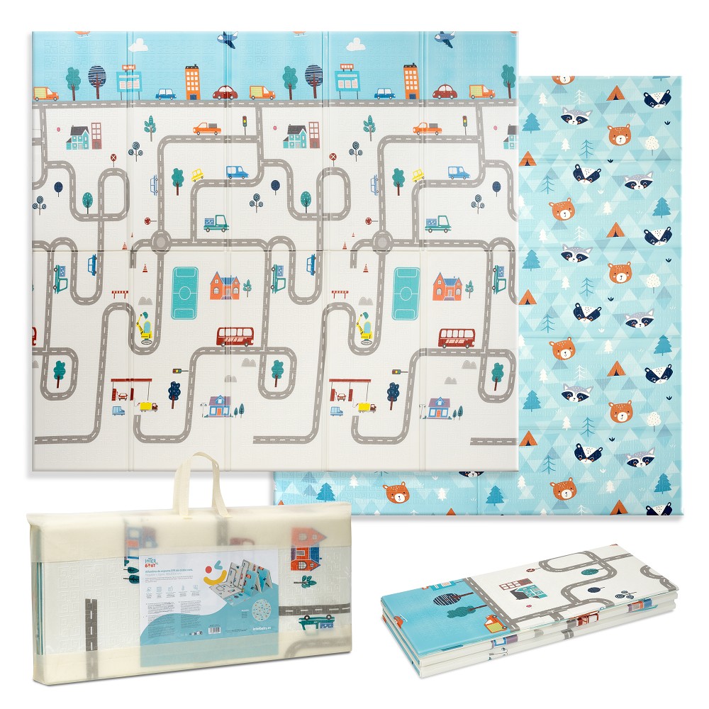 ALFOMBRA DE JUEGOS-GATEO COCHES INTERBABY