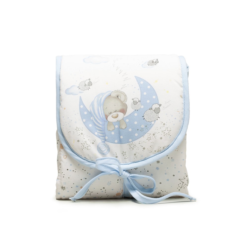 VESTIDOR BEAR SLEEPING AZUL INTERBABY
