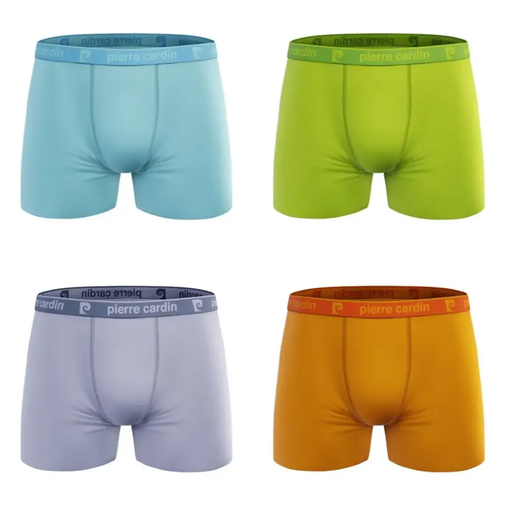 PACK 4 BOXER HOMBRE ALGODÓN BCX4/COLORS SURTIDO PIERRE CARDIN