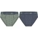 PACK 2 SLIP HOMBRE REF 320 SKULL WATERLEMON