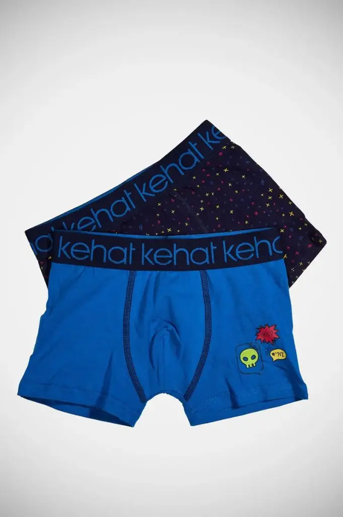 BOXER NIÑO GOMA VISTA PACK 2 440 KEHAT