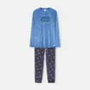 PIJAMA HOMBRE TERCIOPELO 7941 WATERLEMON