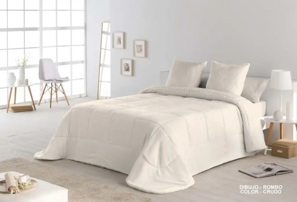 CONFORTER SHERPA ROMBO CRUDO POLO POLO 