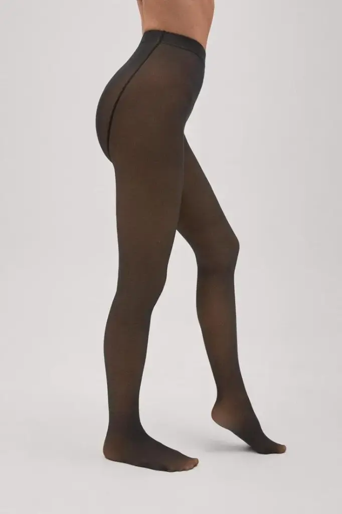 PANTY TRANSPARENTE 80 DEN 16637 NEGRO YSABEL MORA