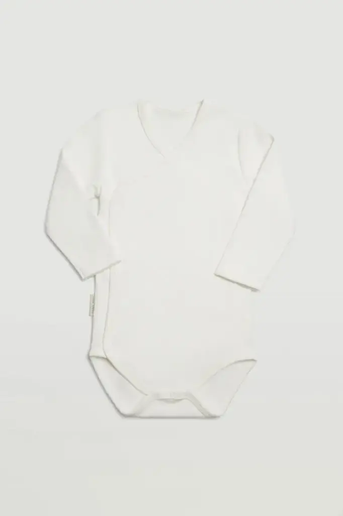BODY BEBE MANGA LARGA 25011 BLANCO YSABEL MORA