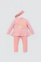 CONJUNTO BEBÉ 3 PIEZAS 25434 YSABEL MORA
