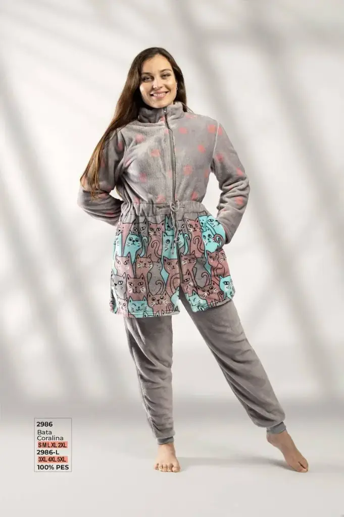 BATA MUJER CORALINA POSICIONAL CREMALLERA 2986 GRIS LIN
