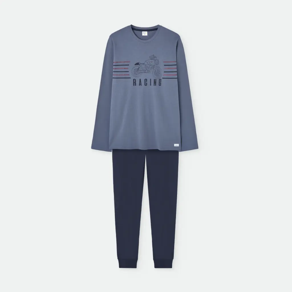 PIJAMA HOMBRE PUNTO 7901 WATERLEMON