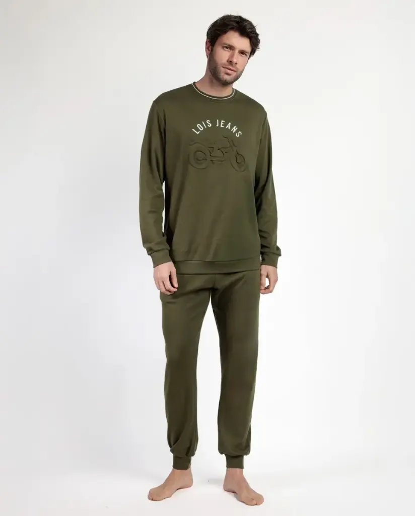 PIJAMA HOMBRE 63156 EMBOSSING LOIS 