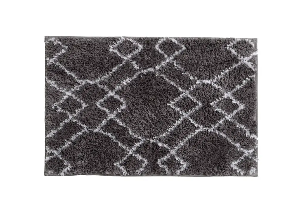 ALFOMBRA BAÑO CERES GRIS 60X40 EDEN