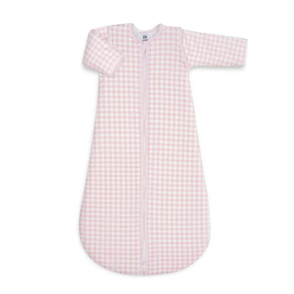 SACO DE DORMIR VICHY ROSA INTERBABY