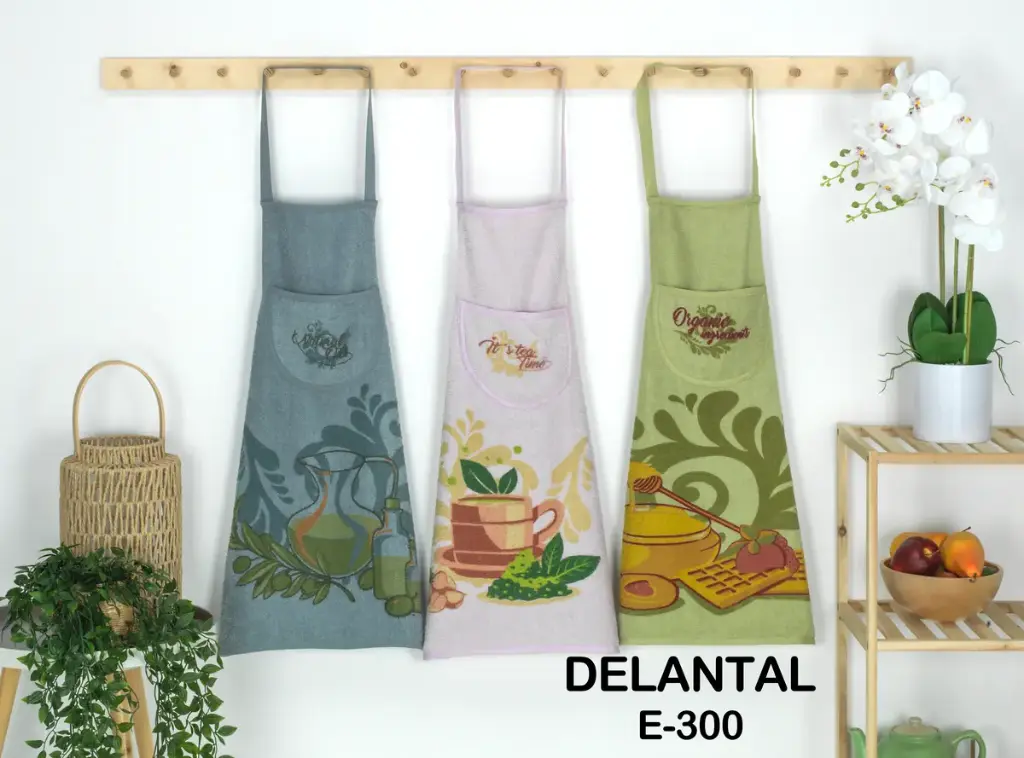 DELANTAL ESTAMPADO RIZO E-300 DOLZ