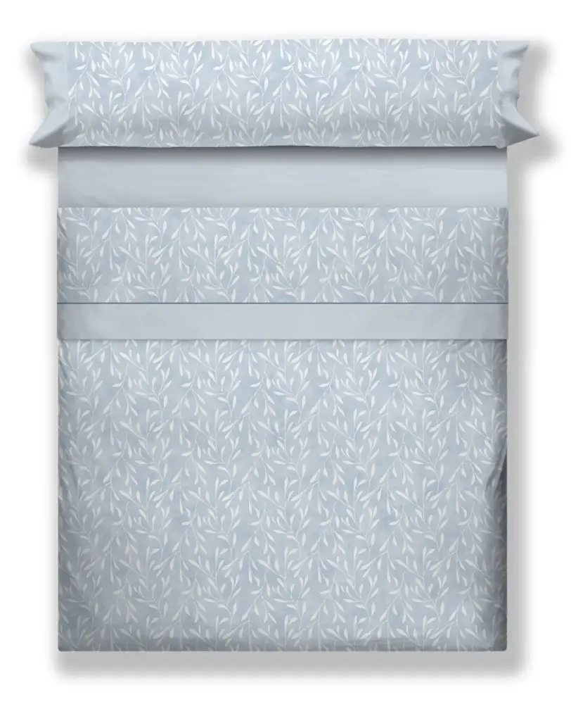 JUEGO SABANAS CORALINA FESO AZUL CAÑETE