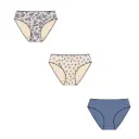 PACK 3 BRAGUITAS MIDI MUJER 220 BLUE LIBERTYS WATERLEMON