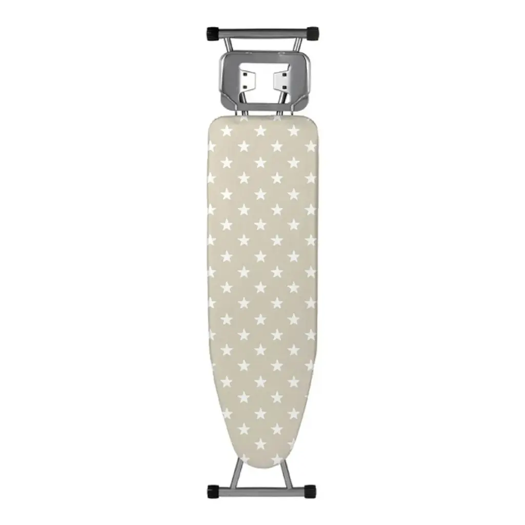FUNDA TABLA PLANCHAR 140X52 ESTRELLAS BEIGE STILIA HOME