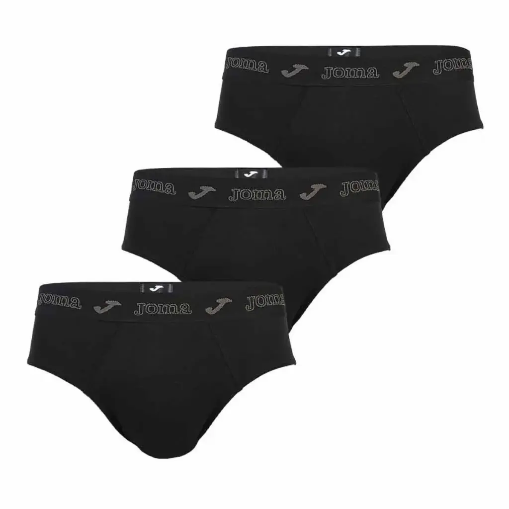 SLIP HOMBRE PACK 3 JS3626S NE/NE/NE JOMA 