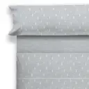 JUEGO DE SABANAS TELA BIRAM GRIS CAÑETE 