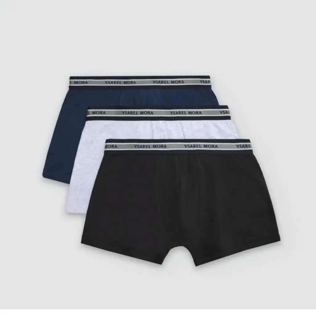 PACK 3 BOXER HOMBRE 20440 SURTIDO 1 YSABEL MORA 