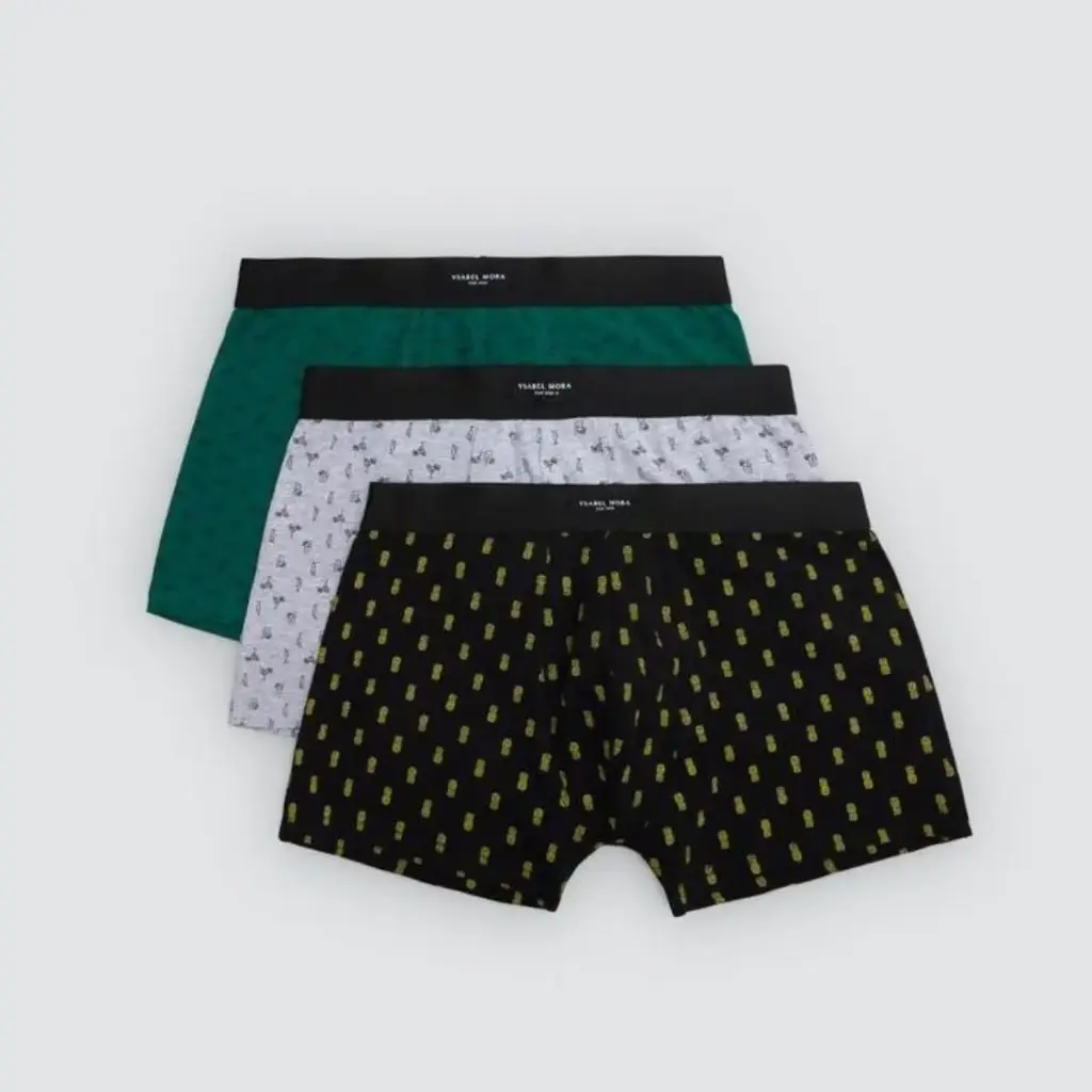PACK 3 BOXER HOMBRE 20443 SURTIDO 1 YSABEL MORA 