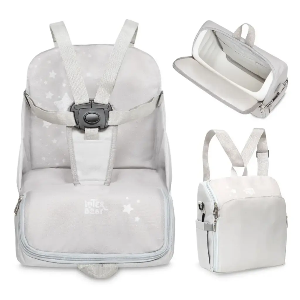 TRONA DE VIAJE ESTRELLAS GRIS INTERBABY 