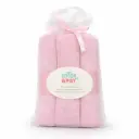 PACK 3 GASAS 80X80 LISAS ROSA INTERBABY 