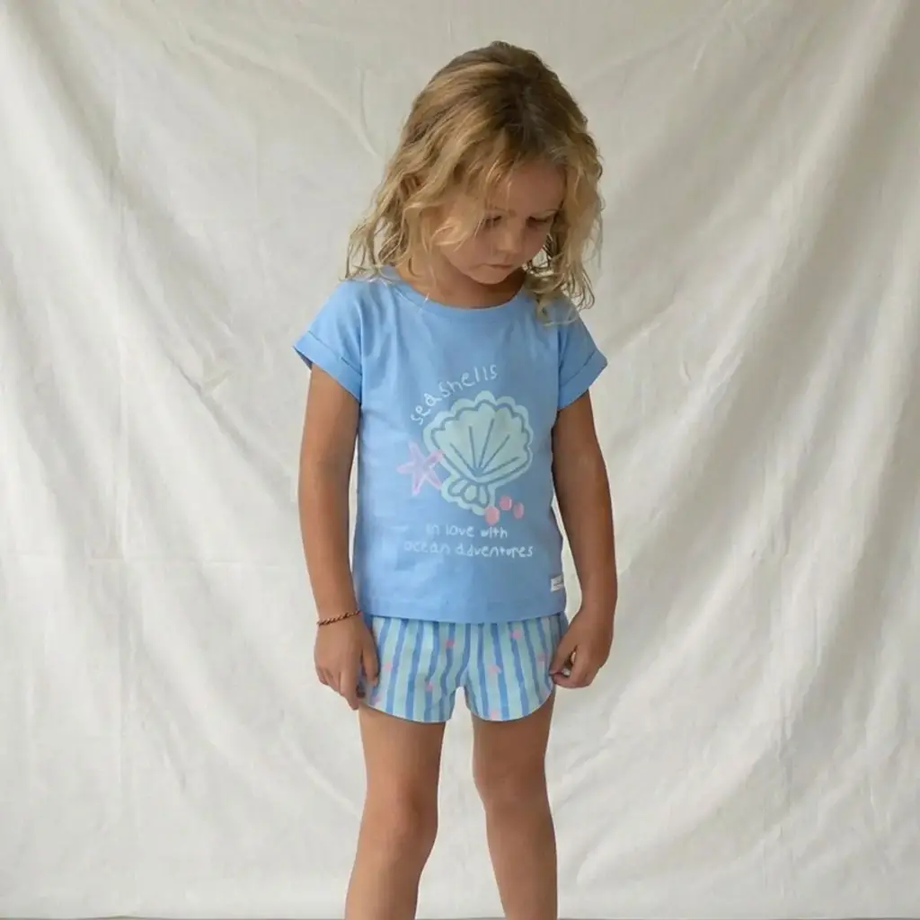 PIJAMA M/C NIÑA 586-09 WATERLEMON