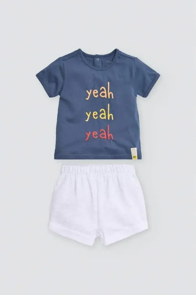 CONJUNTO BEBÉ MANGA CORTA 25626 YSABEL MORA