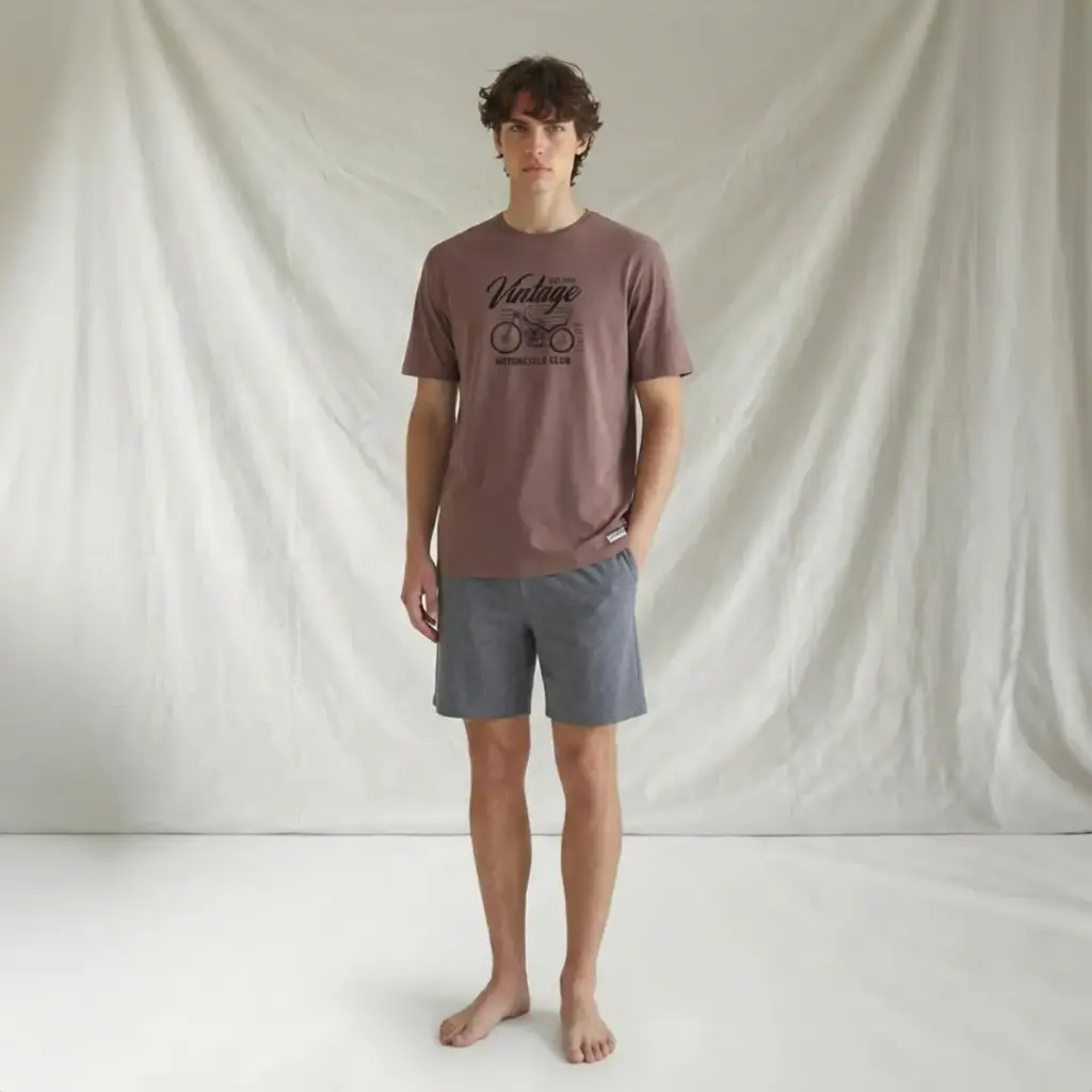 PIJAMA M/C HOMBRE 588-60 WATERLEMON