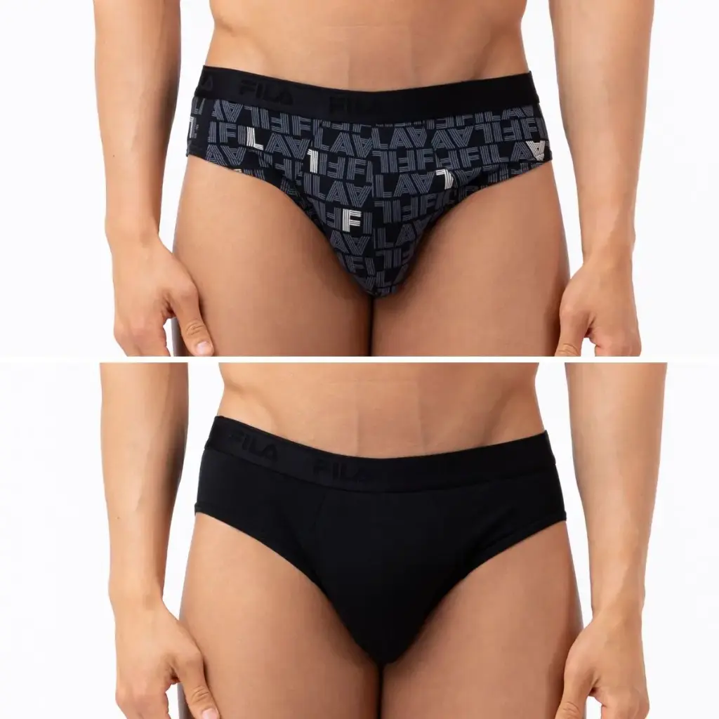 SLIP HOMBRE PACK 2 FU5369/2 FILA