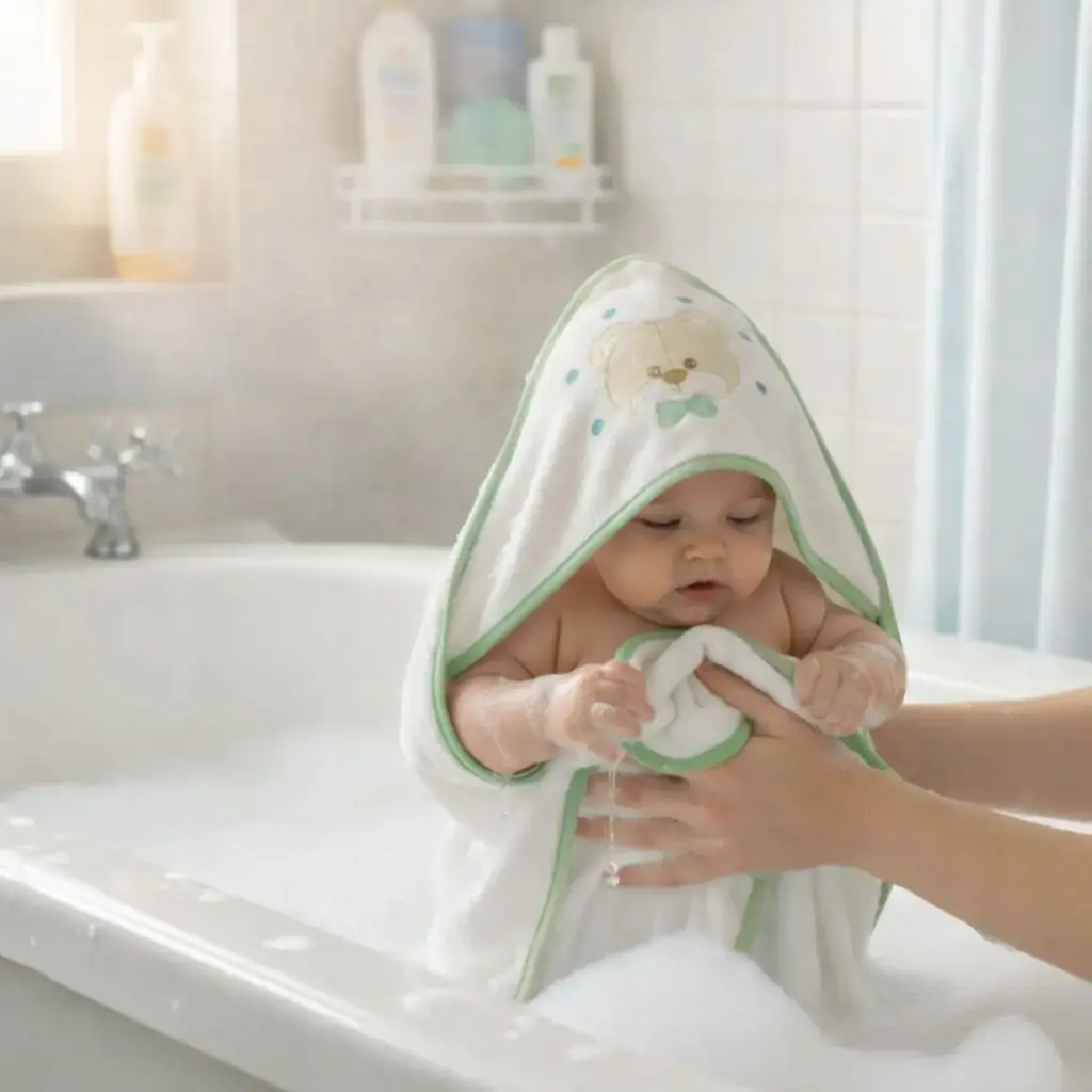 CAPA DE BAÑO T-1M FB01 BLANCO-VERDE MARTIFANEL 