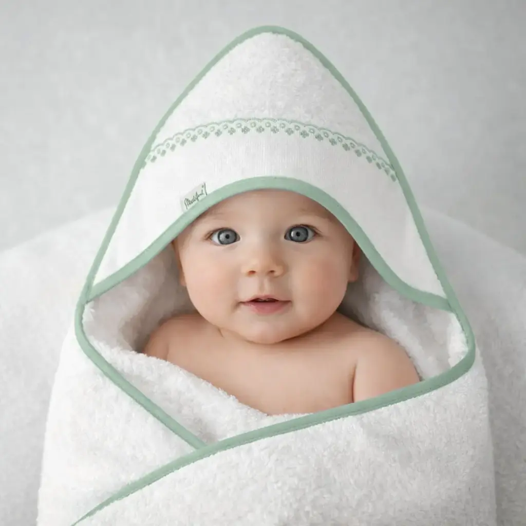 CAPA DE BAÑO T-1M QB01 BLANCO-VERDE MARTIFANEL 