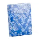 FUNDA COLCHON ESTAMPADA FLORES AZUL MIMAR