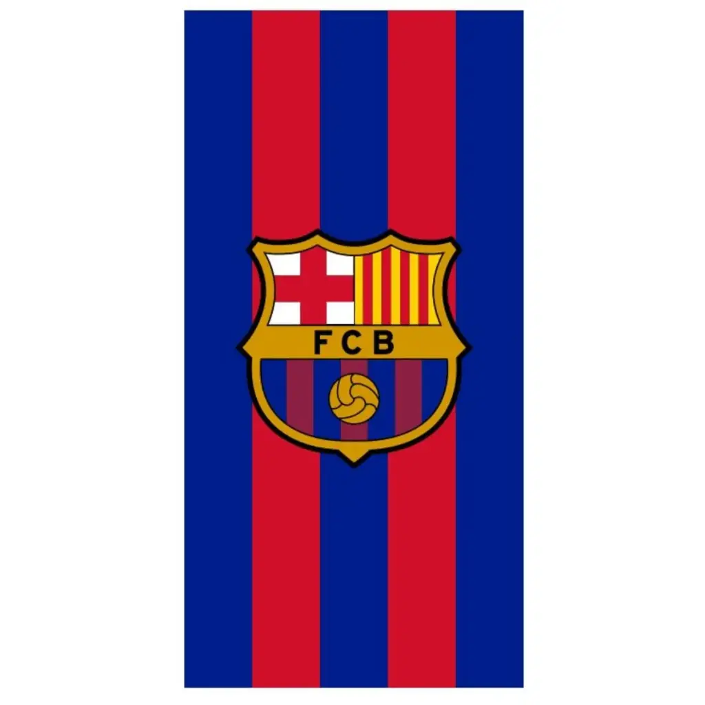 TOALLA PLAYA ALGODON 124376 70X140 FC BARCELONA 