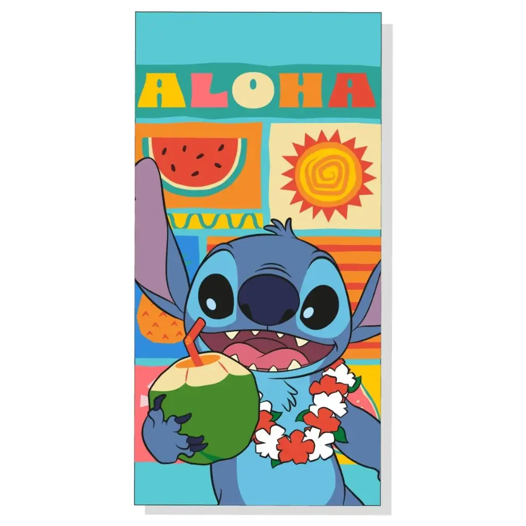 TOALLA PLAYA MICRO NW1526 70X140 LILO&STITCH