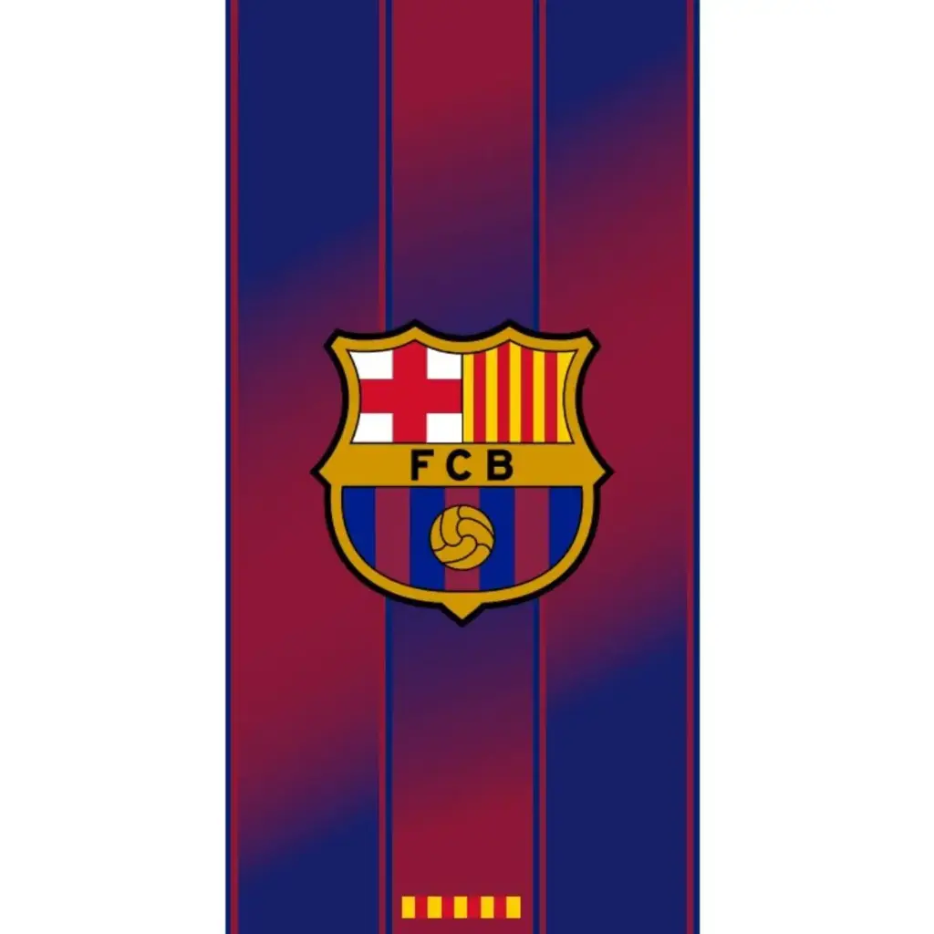 TOALLA PLAYA MICROFIBRA 124371 75X150 FC BARCELONA